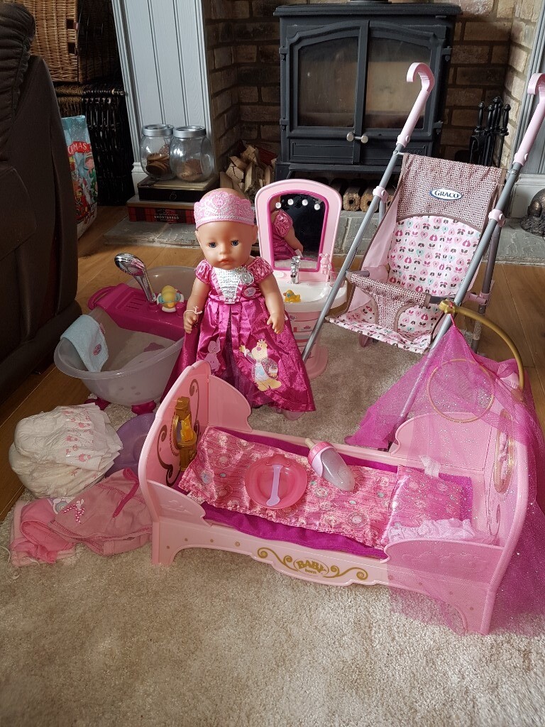 baby born musical bed